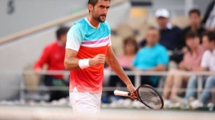 El croata firmó una de sus mejores apariciones en un Grand Slam. Fuente: Getty