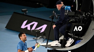 Aclaramos la última polémica: ¿Hizo trampas Djokovic? Foto: Getty