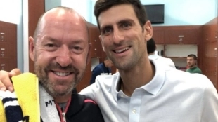 Craig O´Shannessy opina sobre Novak Djokovic. Foto: gettyimages
