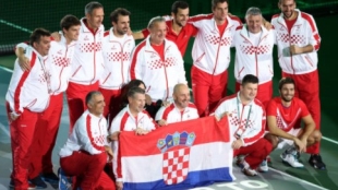 Croacia pasó a las semis de la Copa Davis 2021. Foto: Getty