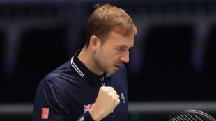 Evans venció a Gojowczyk. Foto: Getty