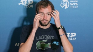 Daniil Medvedev, derrota con Nadal. Foto: gettyimages
