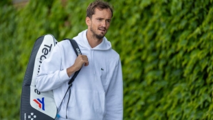 Daniil Medvedev, aspiraciones en Wimbledon 2023. Foto: gettyimages