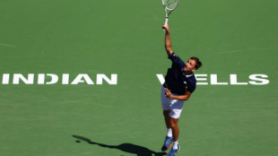 Daniil Medvedev en Indian wells. Foto: getty
