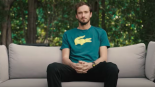 Daniil Medvedev. Fuente: Tennis TV