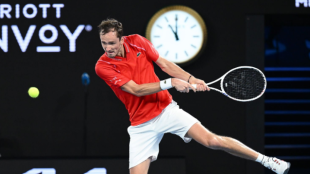 Daniil Medvedev en el Open de Australia 2023. Foto: Getty