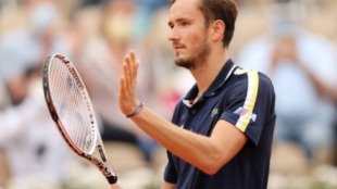 Medvedev quiere dar la campanada en Roland Garros. Foto: Getty