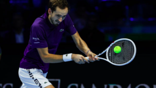 Daniil Medvedev se va sin victorias de las ATP Finals. Foto: Getty