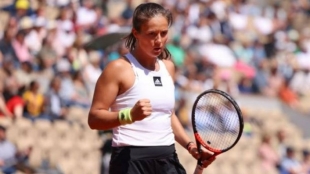 Daria Kasatkina en Roland Garros 2022. Foto: Getty
