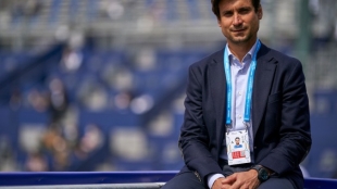 David Ferrer en el torneo Conde de Godó. Fuente: BOBS