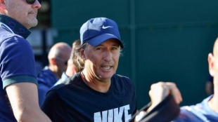 Franco Davín, muy crítico con Djokovic. Foto: Getty