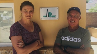 Dinara Safina y Pancho Alvariño en la Pancho Alvariño Academy. Fuente: PDB