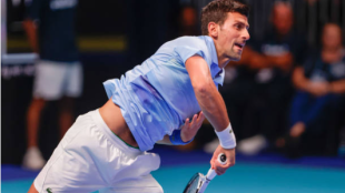 Novak Djokovic. Fuente: Getty