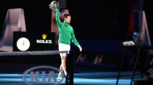 Novak Djokovic, número 1 del mundo después del Open Australia 2020. Foto: gettyimages