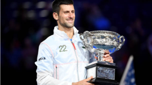 Novak Djokovic. Fuente: Getty