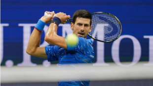 Novak Djokovic, durante el Us Open 2019. Fuente: Getty