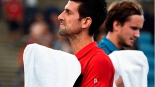 Djokovic: "Ha sido uno de los partidos más emocionantes que he jugado en los últimos años". Foto: Getty
