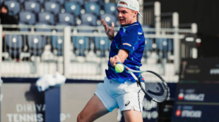 Dominic Stricker, una de las promesas del tenis suizo. Foto: Getty