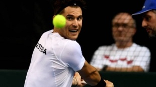 Dominic Thiem muestra urgencias y desasosiego. Foto: gettyimages