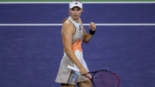 Elena Rybakina, mejoría en Indian Wells 2023. Foto: gettyimages