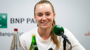 Elena Rybakina en Roland Garros 2023. Foto: getty