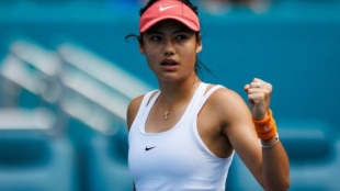 Emma Raducanu ha perdido cinco de sus siete partidos disputados en 2022. Fuente: Getty