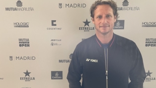 David Nalbandian en su entrevista con Punto de Break. Fuente: PDB