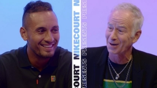 John McEnroe entrevista a Nick Kyrgios: "Creo que aprenderé la lección". Foto: Nike