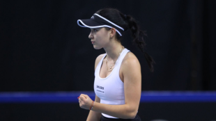 Eva Lys jugando para Alemania en las BJKC. Foto: Getty