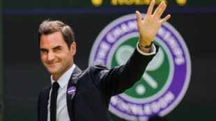 Roger Federer, sobre su rodilla: "Lo peor ya quedó atrás". Foto: Getty
