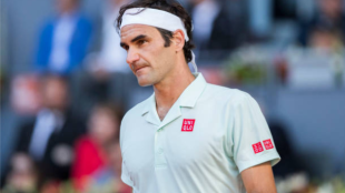 Roger Federer durante el Mutua Madrid Open 2019. Fuente: Getty