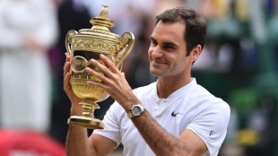 Las 5 claves del juego de Federer que le hacen tan peligroso en hierba. Foto: Getty