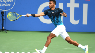 Félix Auger-Aliassime, decepcionante derrota en Washington. Foto: gettyimages