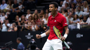 Felix Auger-Aliassime en la Copa Davis 2022. Foto: Getty