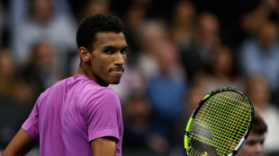 Felix Auger-Aliassime se proclama campeón en Basilea. Foto: Getty