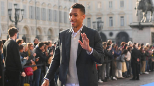Felix Auger-Aliassime en el media day de Turín. Foto: Getty