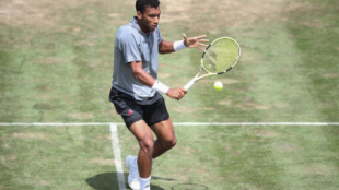 Félix Auger-Aliassime y cómo ganar a Federer en hierba. Foto: gettyimages