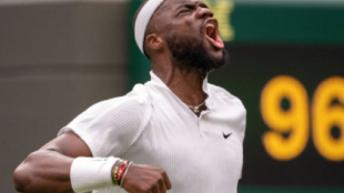 Tiafoe y la mejor victoria de su carrera. Foto: Getty