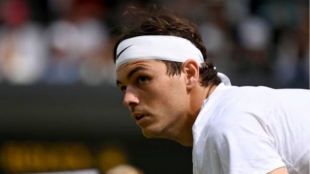 Taylor Fritz: "Cuando el partido se acabó, me sentí con ganas de llorar". Foto: Getty