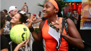 Coco Gauff. Fuente: Getty