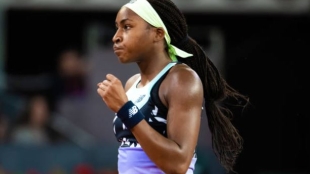 Gauff cayó eliminada en los octavos de final del Mutua Madrid Open 2022. Fuente: Getty