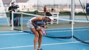 Georgina García Pérez, campeona en Portugal. Fuente: Racquet