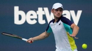 David Goffin viene de ganar el ATP 250 de Marrakech. Fuente: Getty