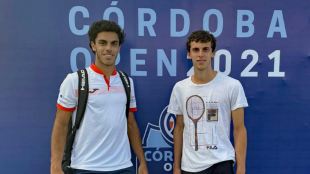 Francisco y Juan Manuel Cerundolo. Fuente: Cordoba Open