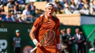 Holger Rune, duelo ante Sinner. Foto: gettyimages