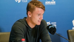 Holger Rune, aspiración número 1 campeón Open Australia. Foto: gettyimages