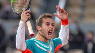 Hugo Gaston es una de las esperanzas del recambio francés. Foto: Getty