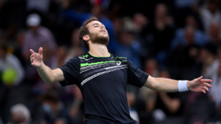 Hugo Gaston describe emociones ganar a Carlos Alcaraz. Foto: gettyimages