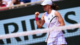 Iga Swiatek, campeona de Roland Garros 2023. Foto: getttyimages