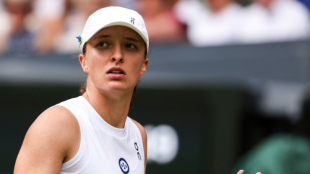 Iga Swiatek, eliminada de Wimbledon 2023. Foto: Getty